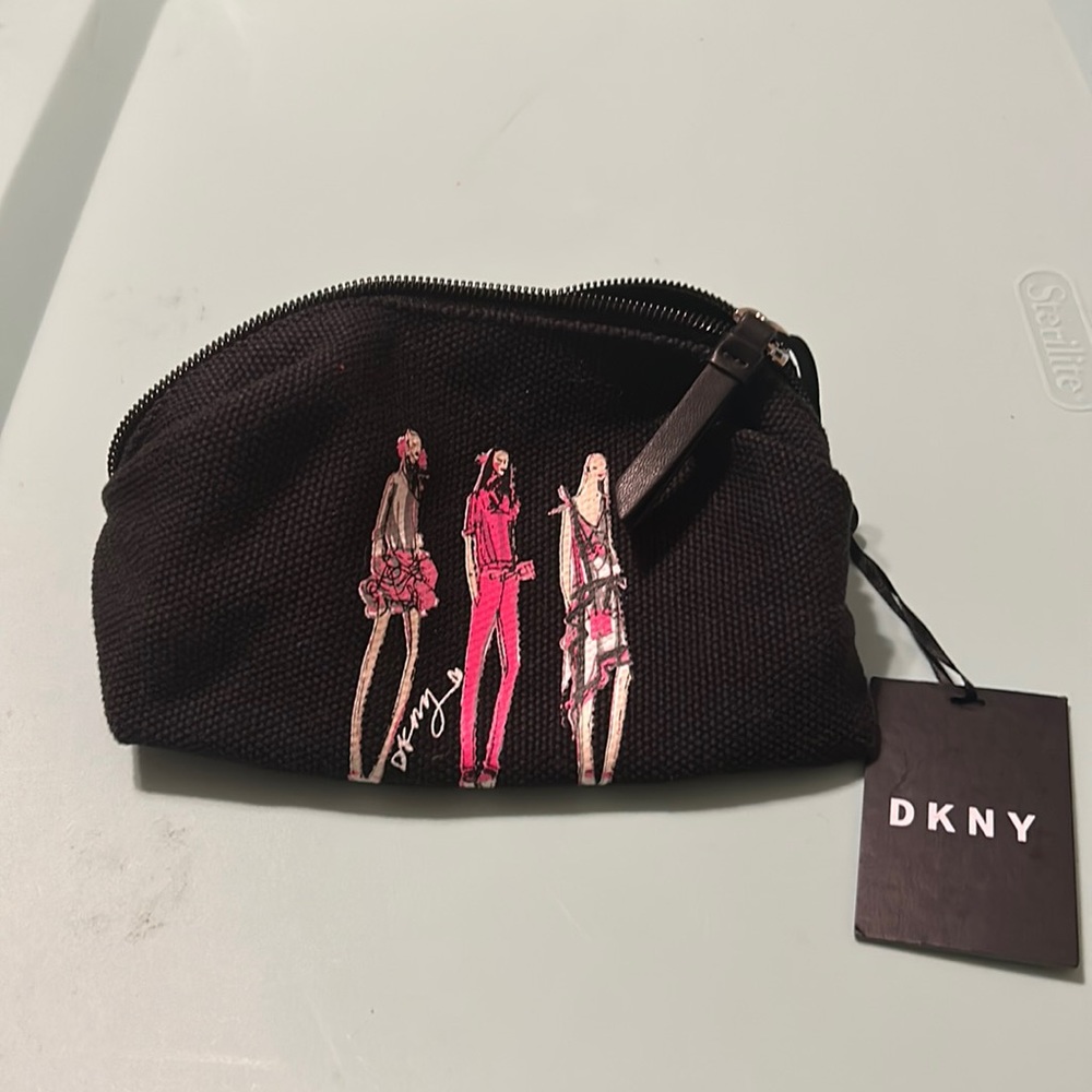 DKNY small makeup bag